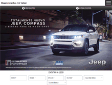 Tablet Screenshot of megamotorsvalles.com.mx